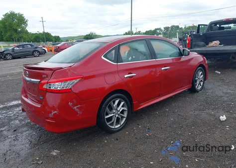 2013 Nissan Sentra Sr z USA, uszkodzony, nr VIN 3N1AB7AP1DL743541